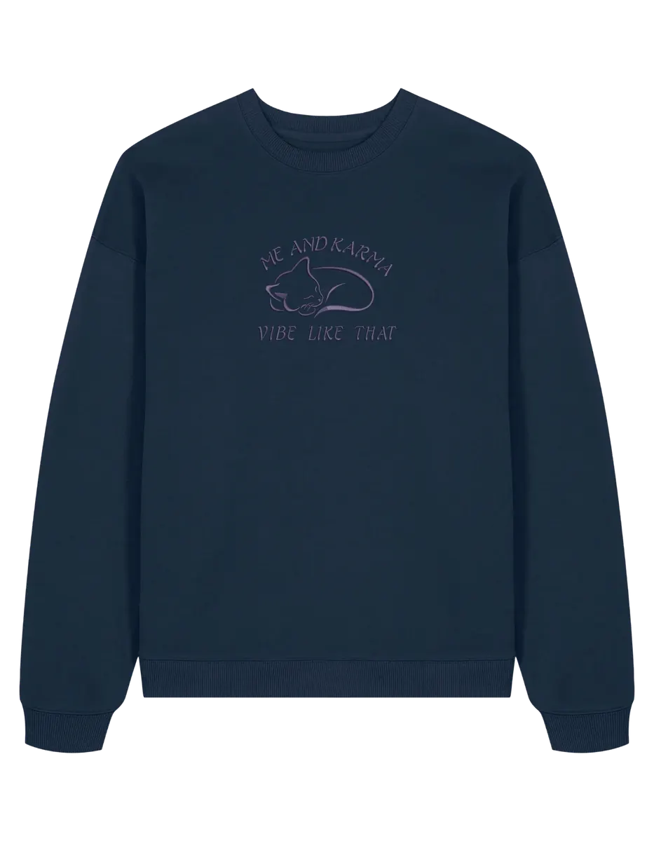 Karma vibe sweatshirt Taylor Swift