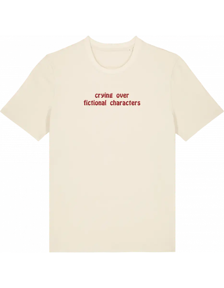 Fictional characters tricou bookish