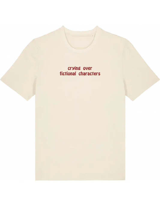 Fictional characters tricou bookish
