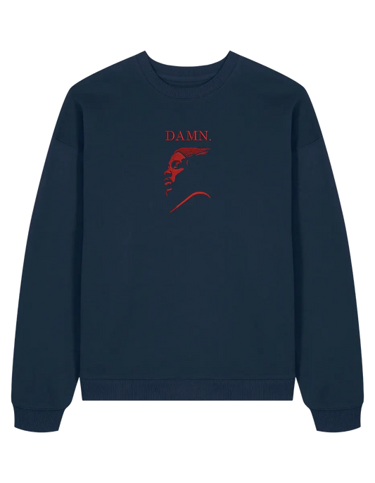 Damn portrait sweatshirt Kendrick Lamar