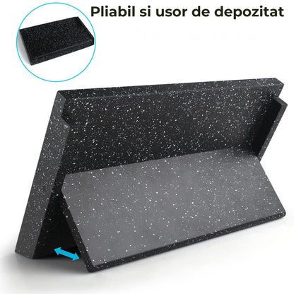 Suport magnetic Timebox, Capacitate 7-9 cutite, Fara asamblare, Negru