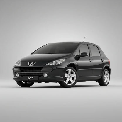 Covorase Auto Tip Tavita Compatibile Peugeot 307 FL (5 usi 2005-2008) Black