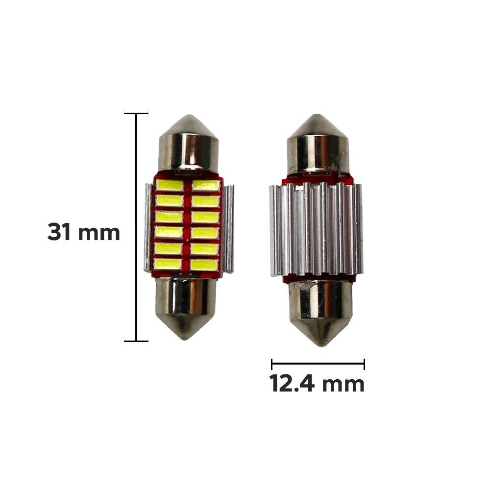 LED C5W LUSMAR™ Festoon - 31, 36, 39, 41 mm 300 lm, Canbus - fara eroare - off-road