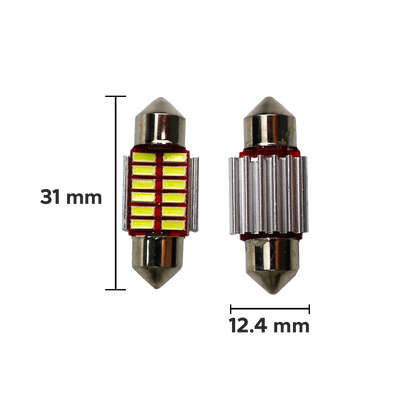 LED C5W LUSMAR™ Festoon - 31, 36, 39, 41 mm 300 lm, Canbus - fara eroare - off-road