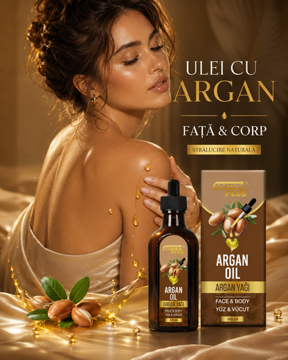 Ulei cu Argan - Hidratare Intensă pentru Față și Corp