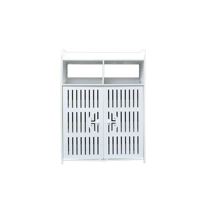 Dulap cu doua usi, Naimeed D3459, culoare Alb, 82 x 60 x 32 cm