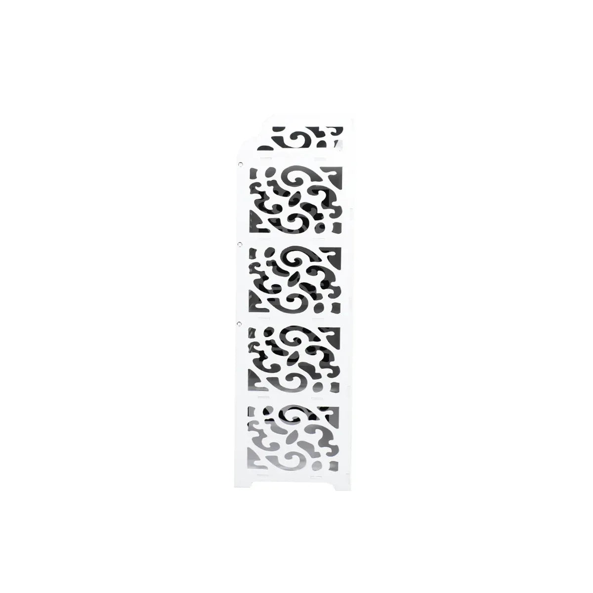 Dulap cu 2 rafturi, 3 sertare, Naimeed D3478, culoare Alb, 120 x 62 x 32 cm