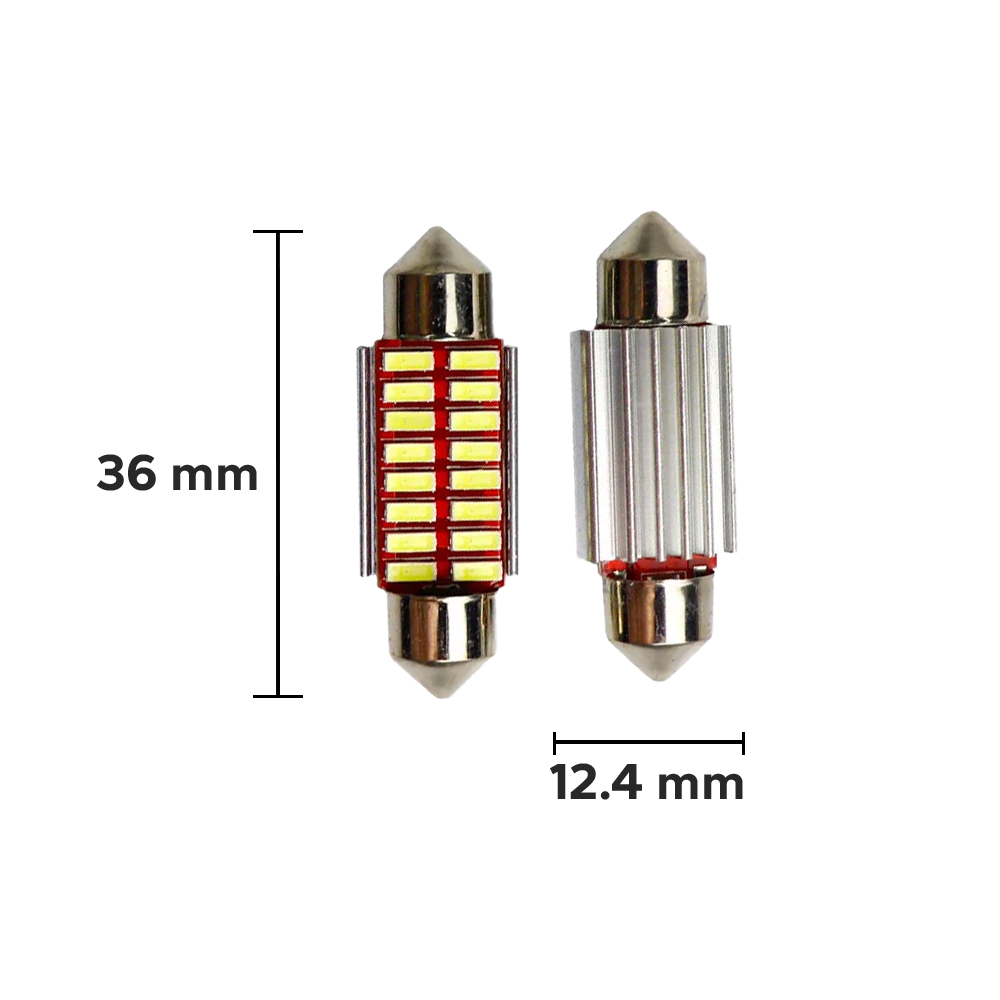 LED C5W LUSMAR™ Festoon - 31, 36, 39, 41 mm 300 lm, Canbus - fara eroare - off-road