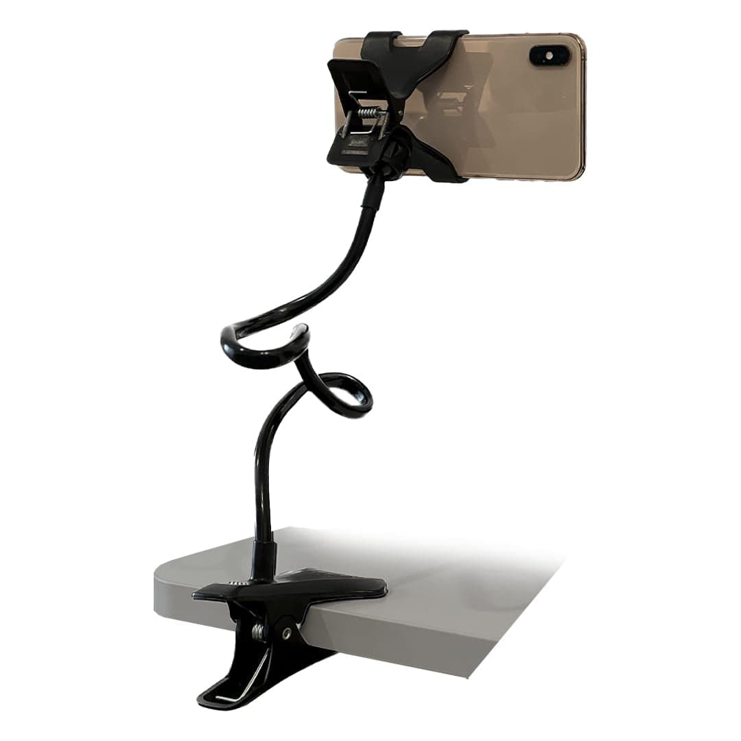 Suport de telefon flexibil, rotire la 360 grade -, Negru