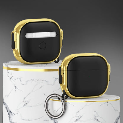 Husa de protectie pentru Apple Airpods Pro, Neagru/, Auriu