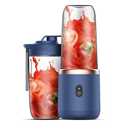 Mini blender electric, compact, multifunctional, smoothie, legume si fructe