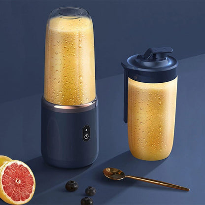 Mini blender electric, compact, multifunctional, smoothie, legume si fructe