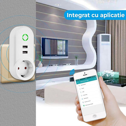 Priza Smart Wireless, x 2 USB