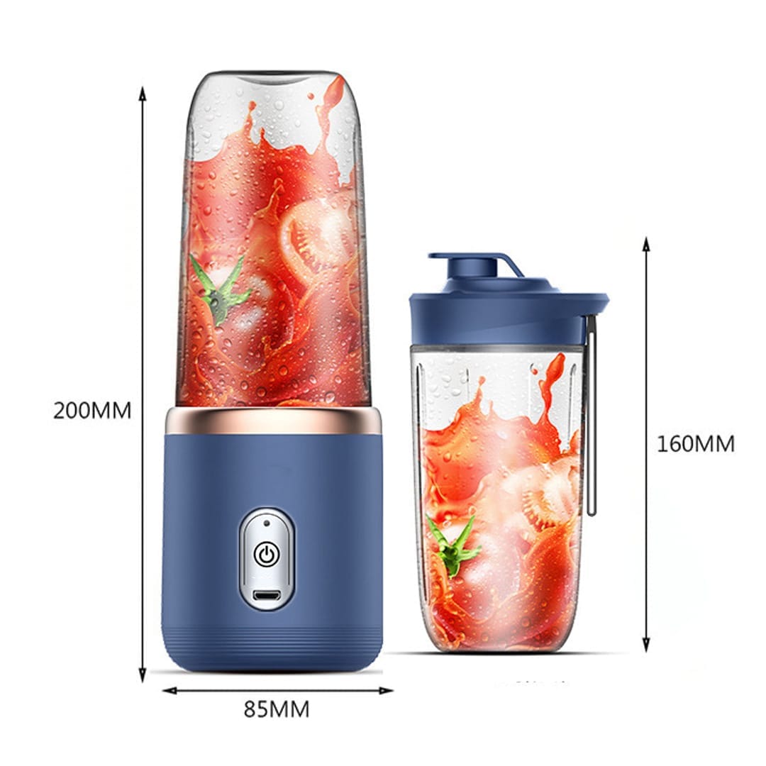Mini blender electric, compact, multifunctional, smoothie, legume si fructe