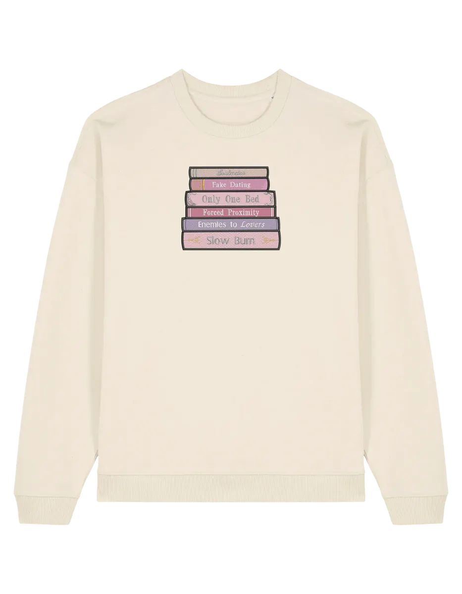 Tropes sweatshirt bookish
