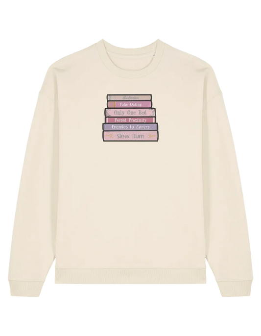 Tropes sweatshirt bookish