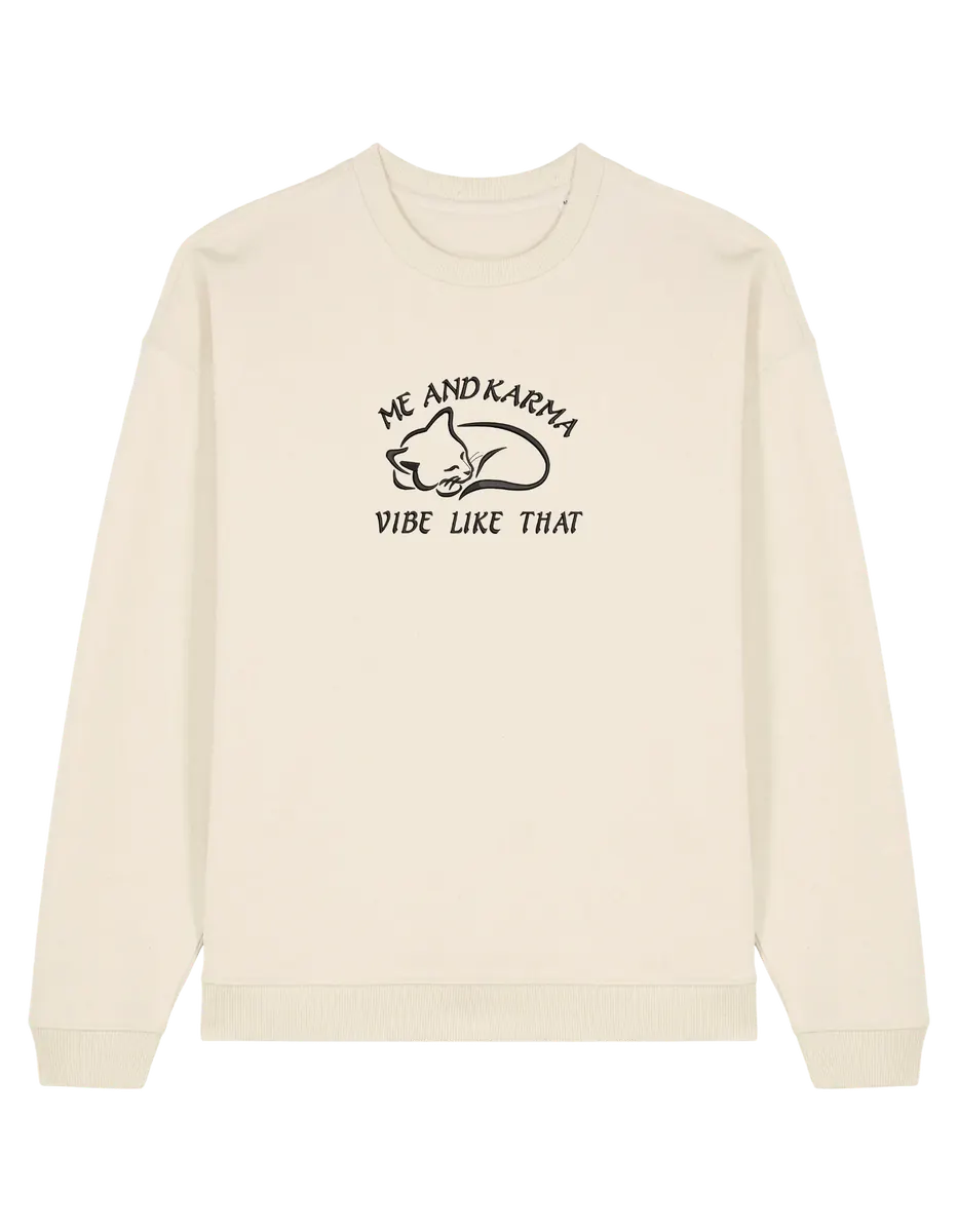 Karma vibe sweatshirt Taylor Swift