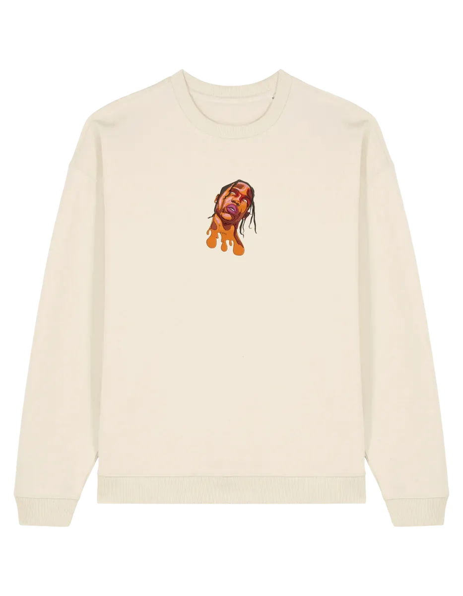 Travis face sweatshirt Travis Scott