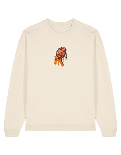 Travis face sweatshirt Travis Scott