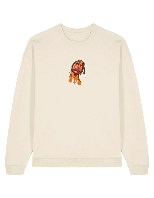 Travis face sweatshirt Travis Scott