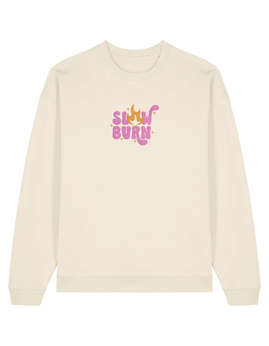 Slow burn sweatshirt bookish