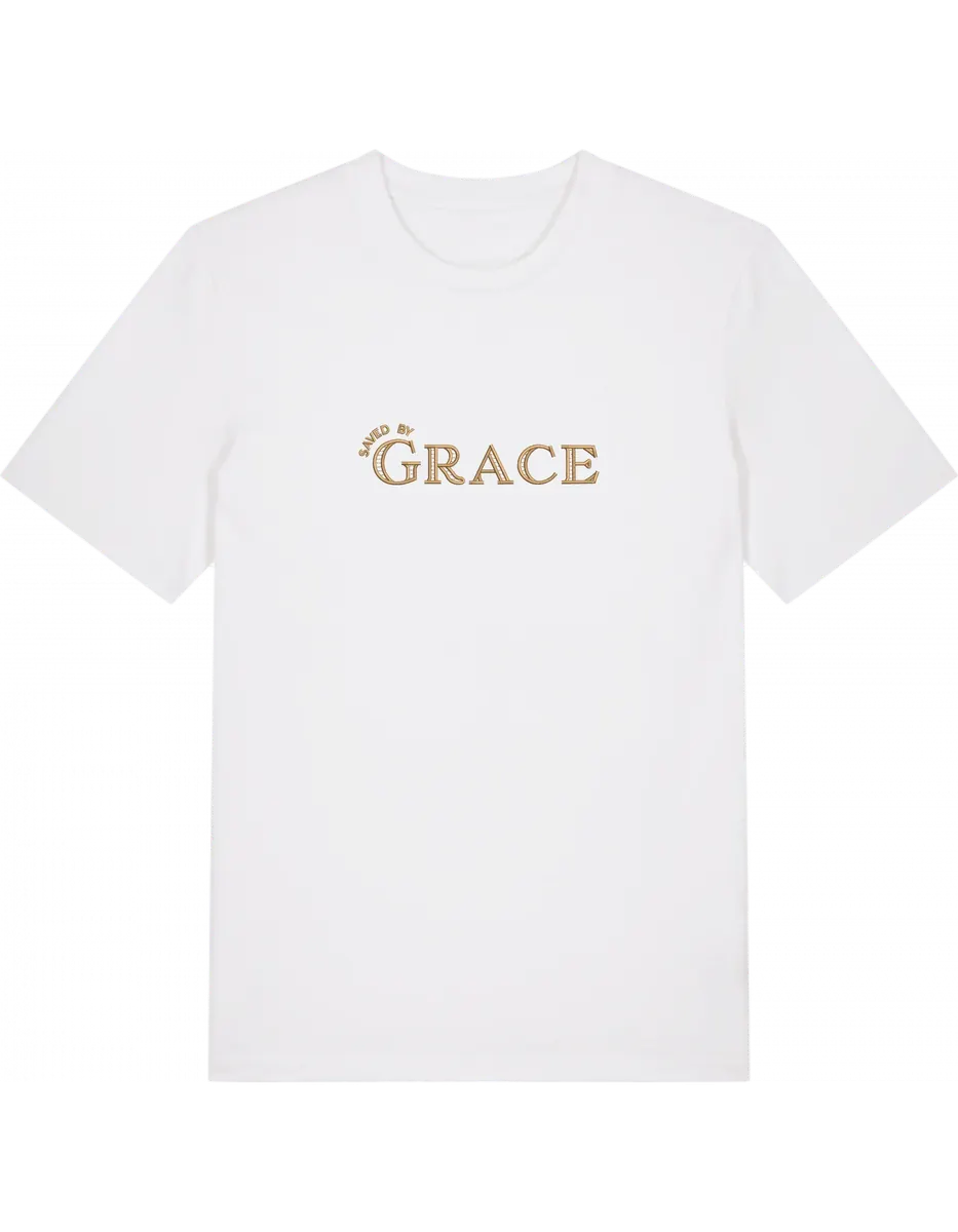 Saved by grace tricou