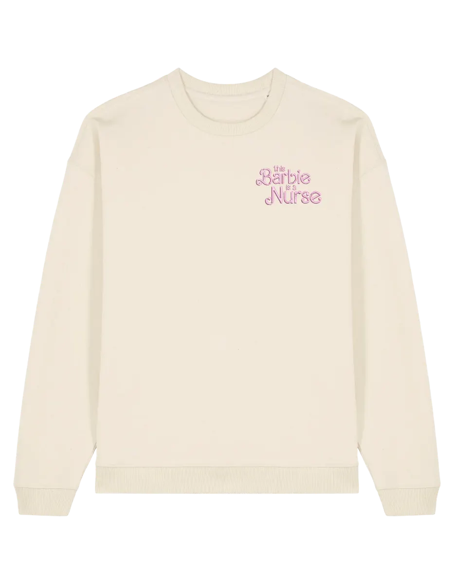Nurse barbie sweatshirt Medical
