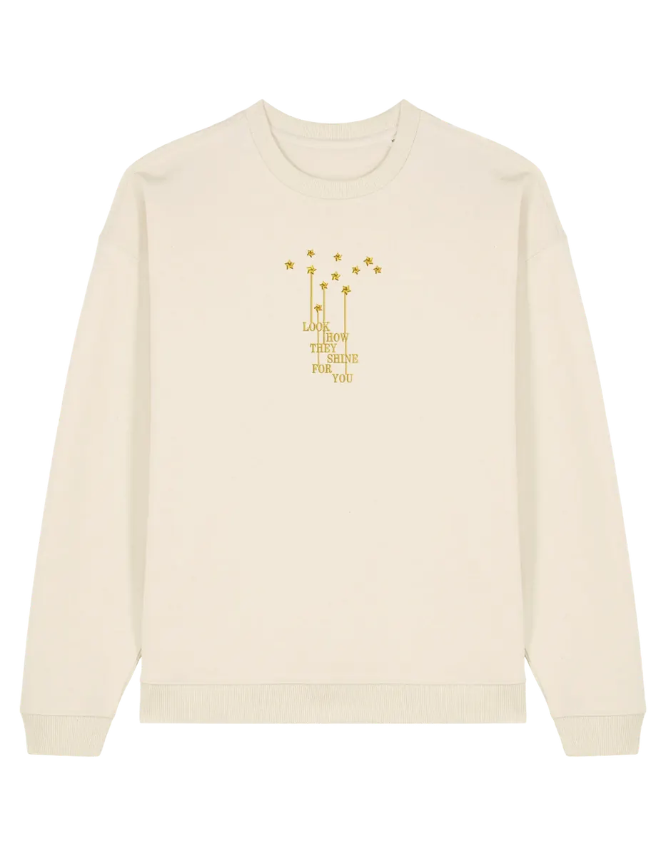 They shine sweatshirt Coldplay