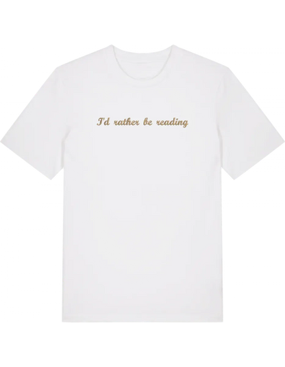 Rather read tricou bookish