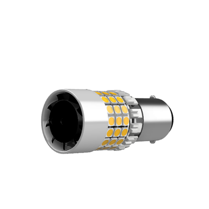 Set 2 x bec LED P21/5W BAY15D LUSMAR™ 7000 lm  - fara eroare - off-road