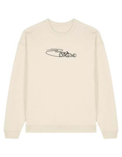 Car outline sweatshirt F1