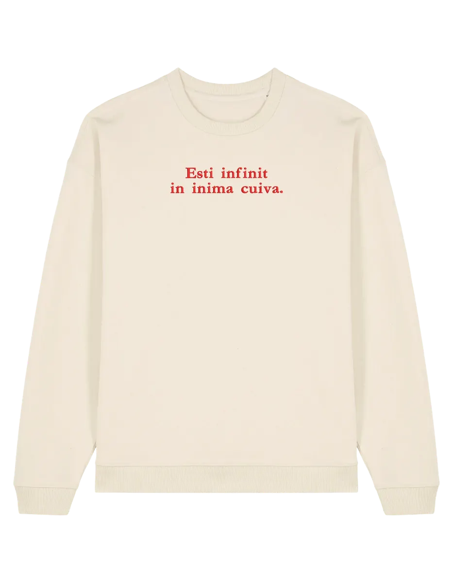 Infinit sweatshirt Girly