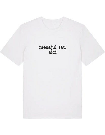 Tricou personalizat font sherif