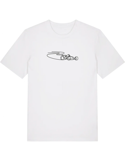 Car outline tricou F1