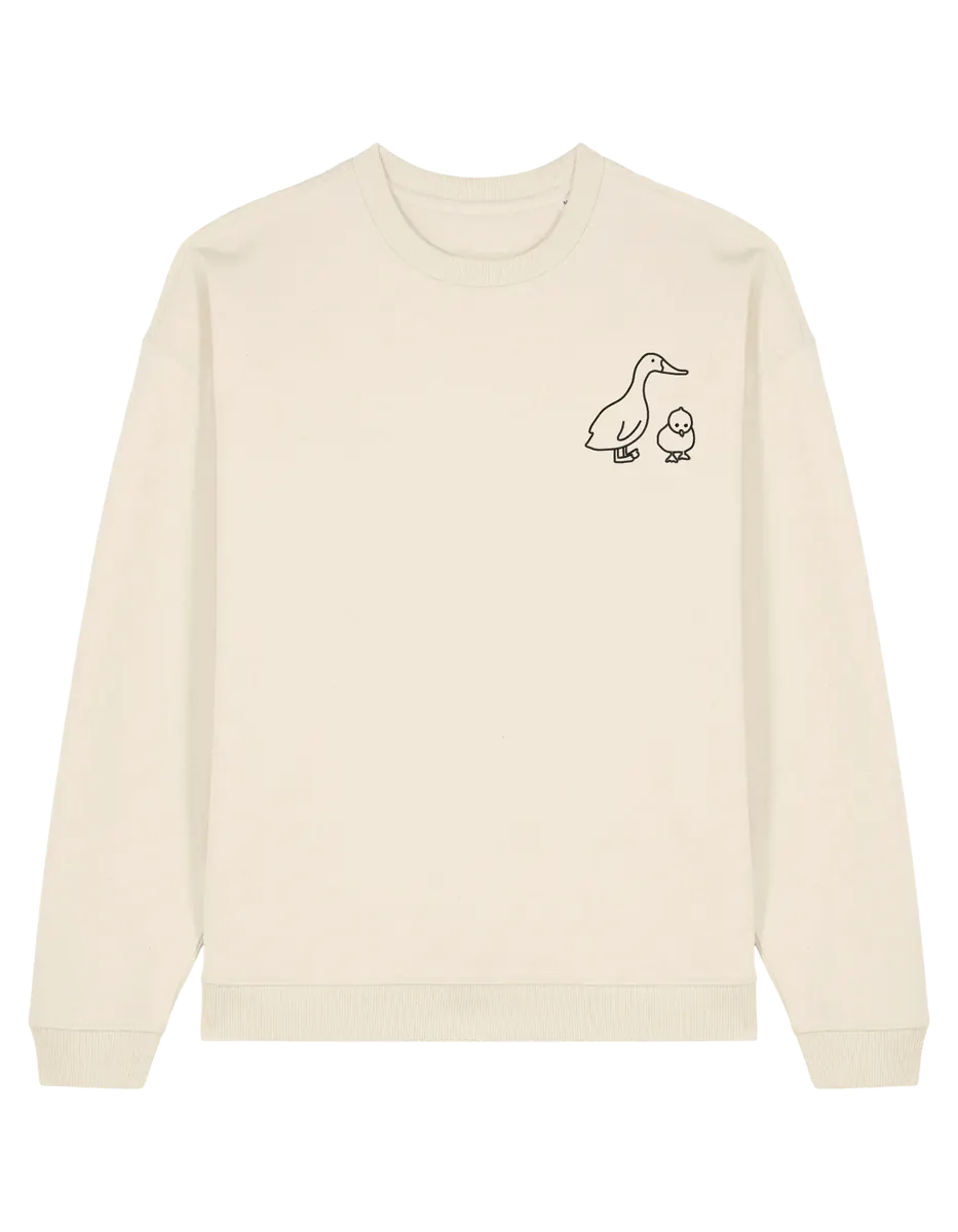 Duck and chick sweatshirt Friends
