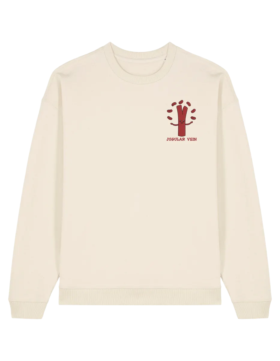 Jugular vein sweatshirt Medical