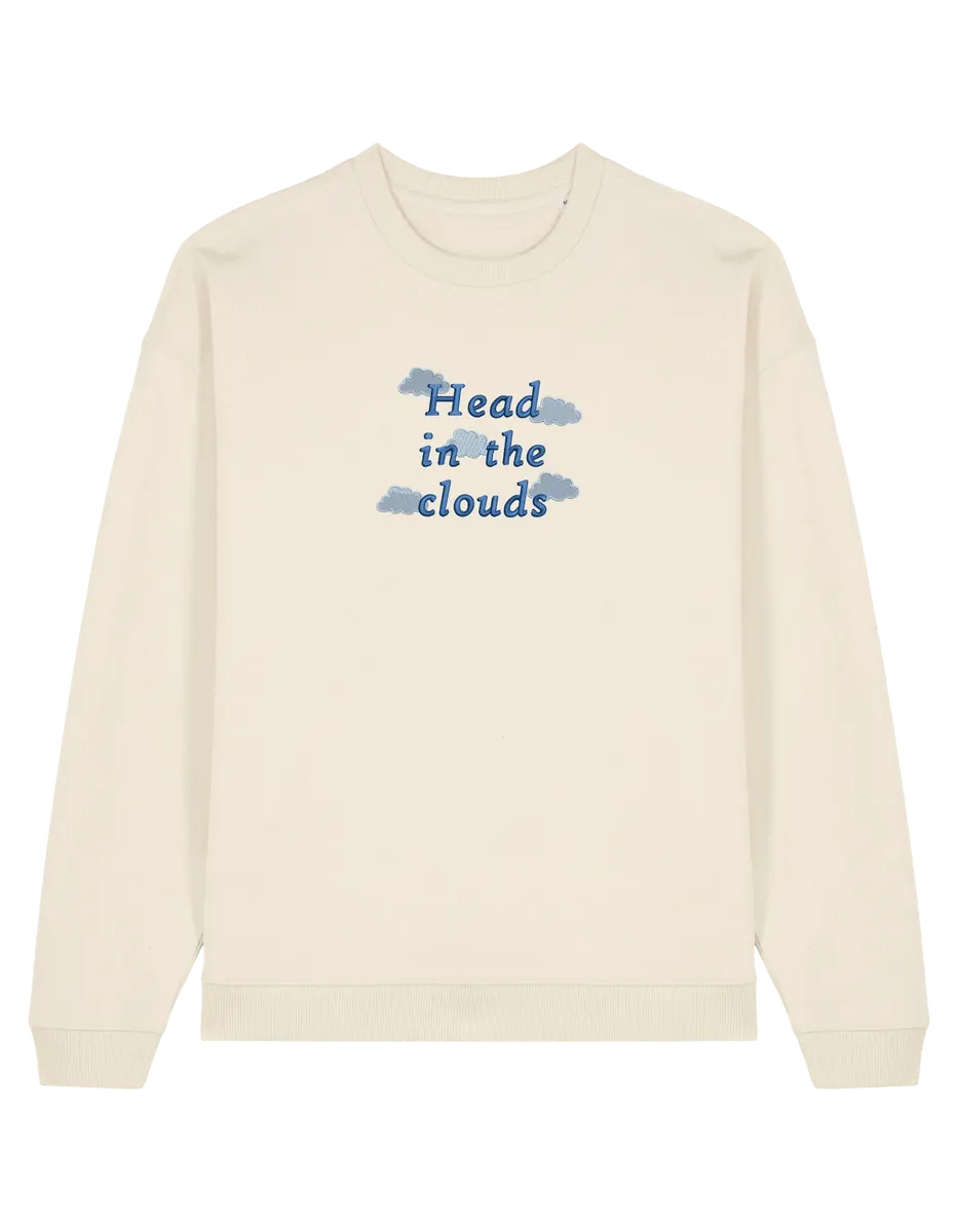 Head in the clouds sweatshirt Girly