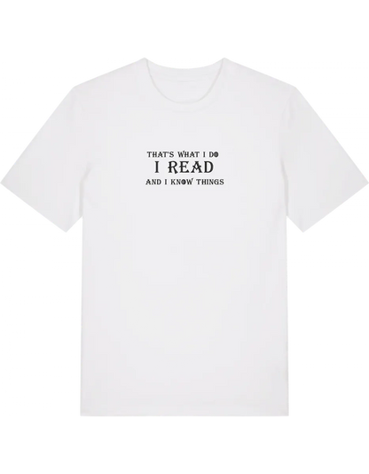 I know things tricou Game of Thrones