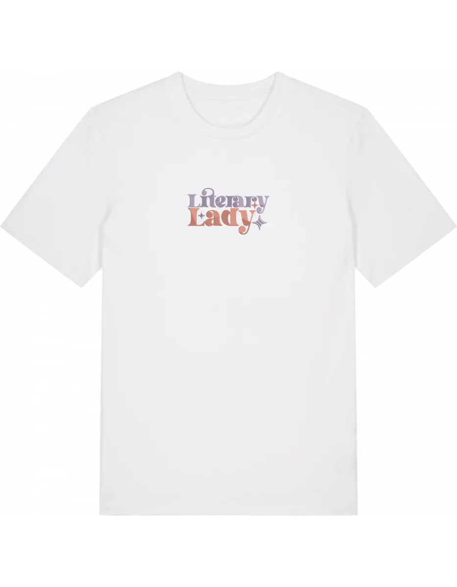 Lady tricou bookish