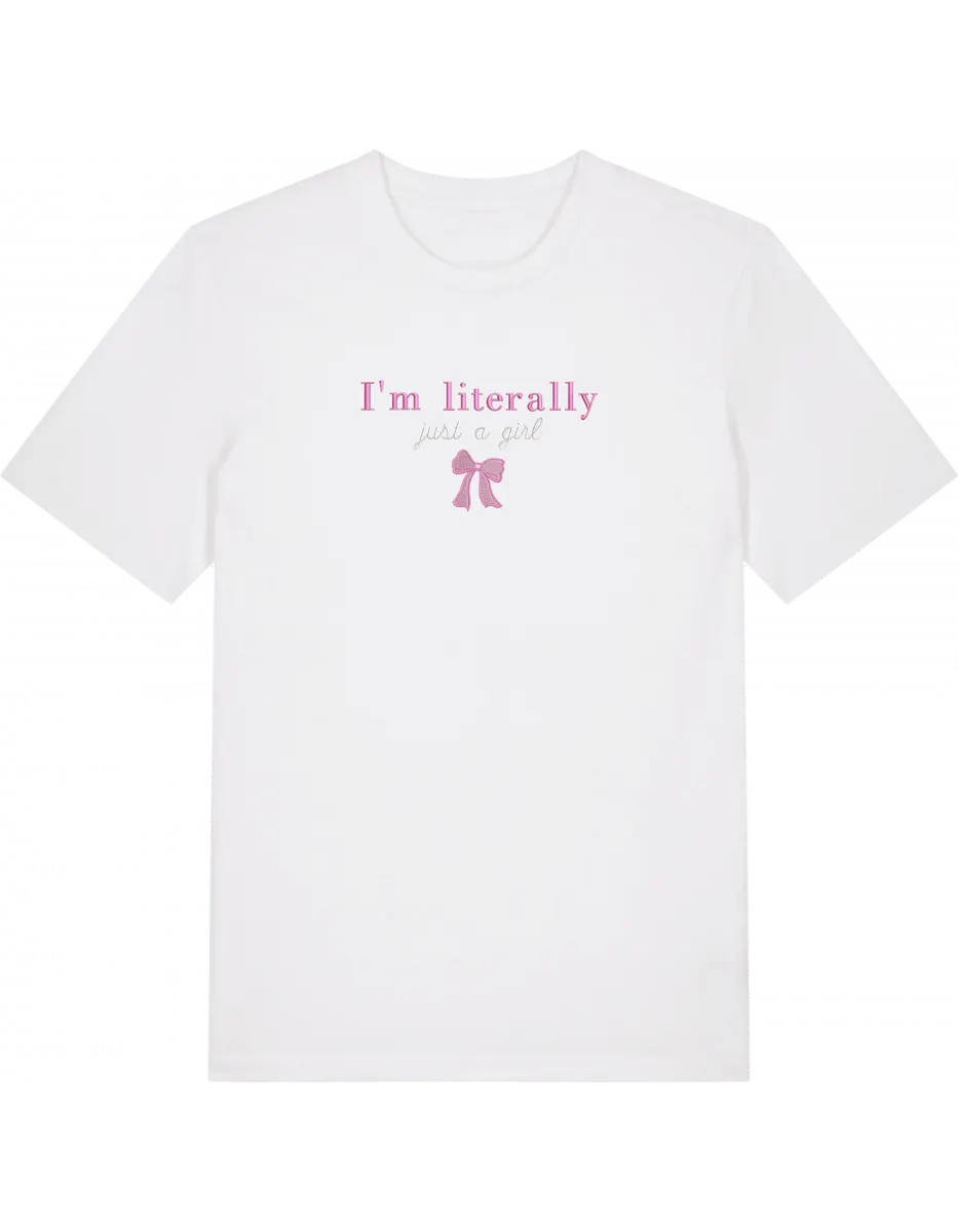 Just a girl tricou Girly