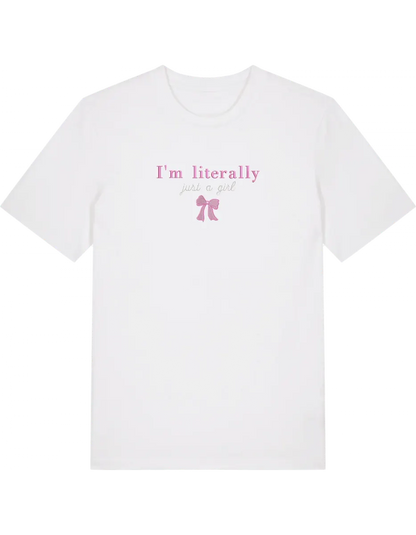 Just a girl tricou Girly