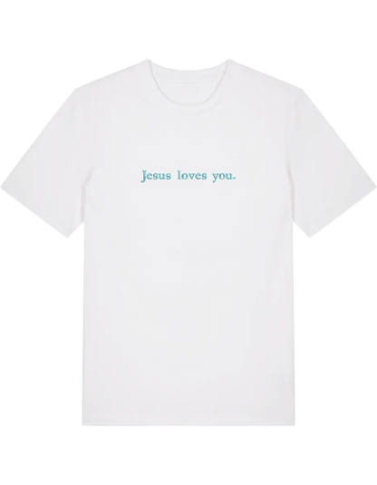 Jesus loves you tricou