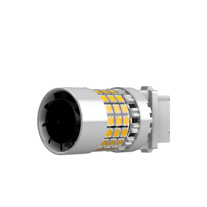 Set 2 x bec LED T25 3156 P27/7W 5000 lm - fara eroare - off-road
