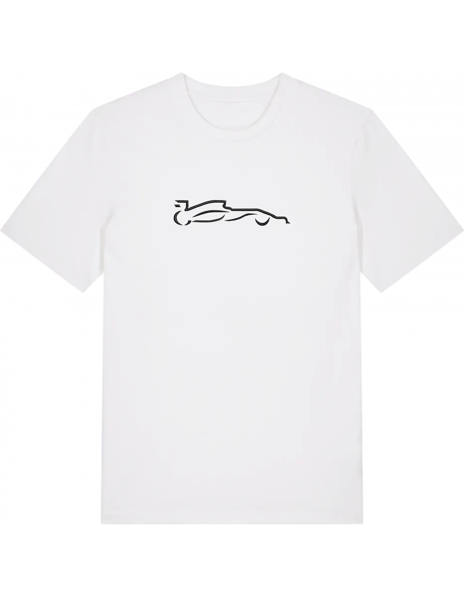 Race car outline tricou F1