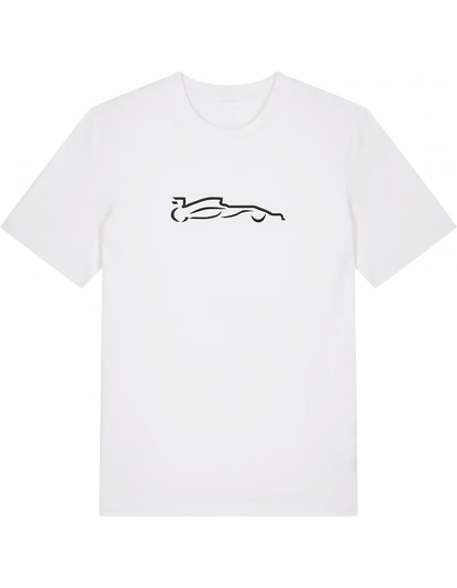 Race car outline tricou F1