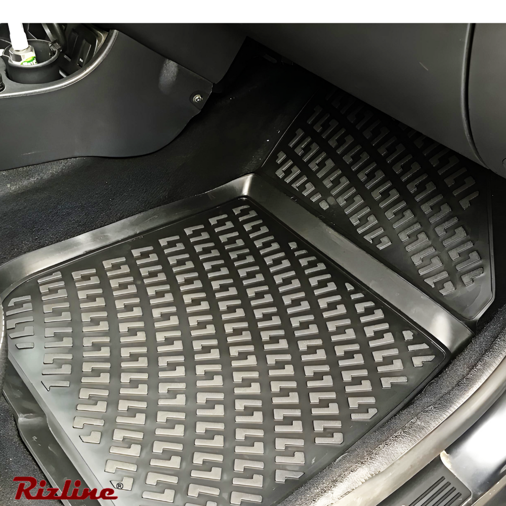 Covorase auto tip tavita Rizline 3D – Dacia Duster 4x2 (2009–2017) – Set fata + spate