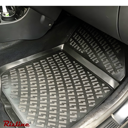 Covorase auto tip tavita Rizline 3D – Dacia Duster 4x2 (2009–2017) – Set fata + spate