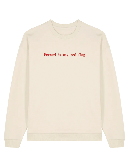 Red flag sweatshirt F1