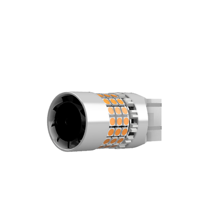 Set 2 x bec LED T20 W21/5W LUSMAR™ 7000 lm - fara eroare - off-road