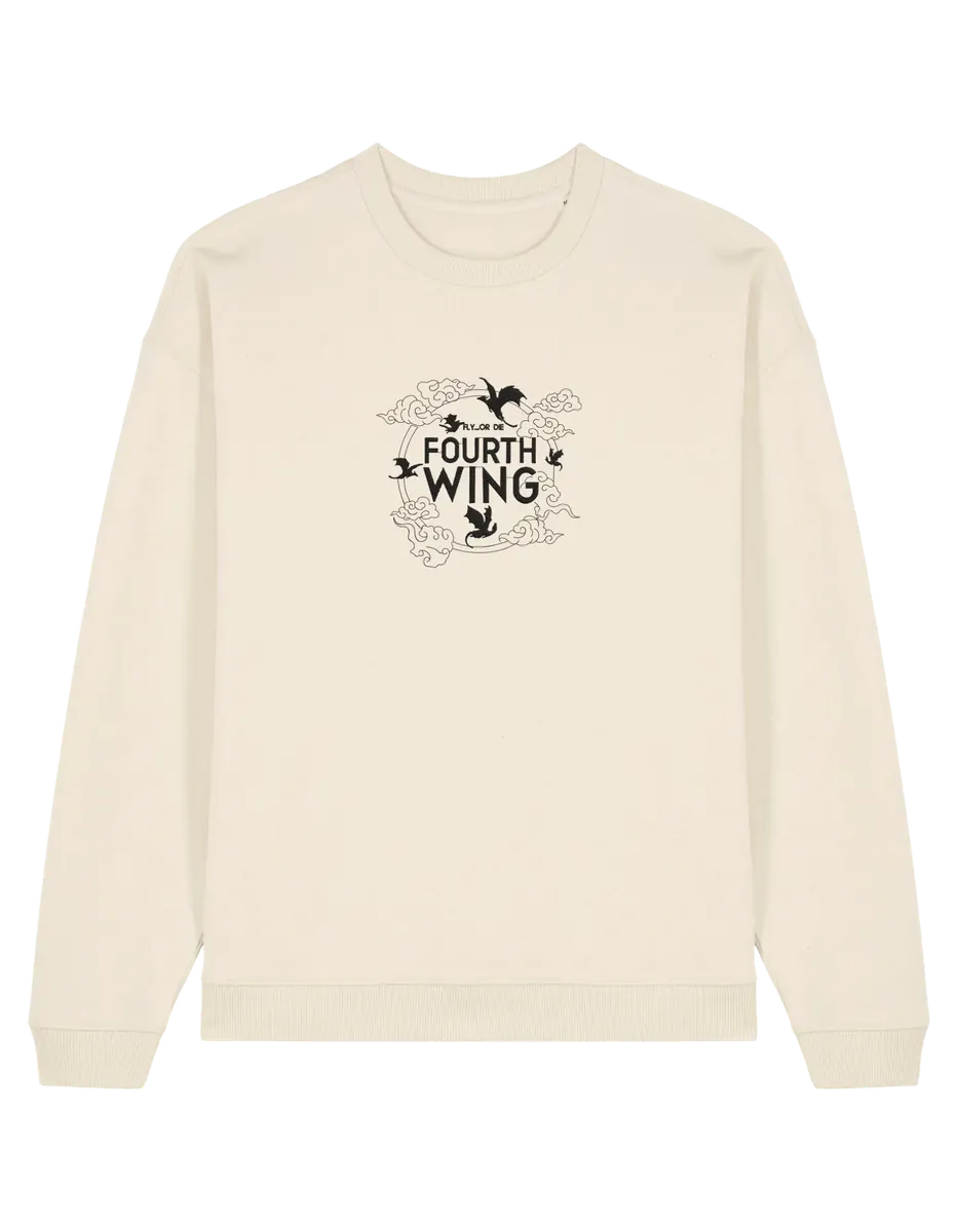 Fourth wing sweatshirt oversized